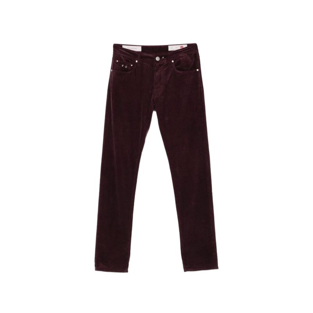 Tramarossa Purple Trousers - Regular & Straight-Leg Trousers Men